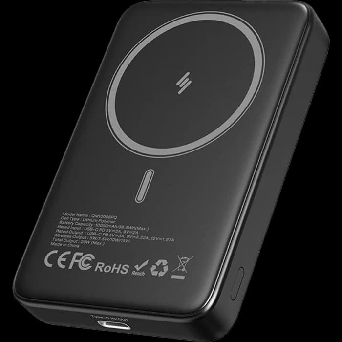 پاور بانک وایرلس 10000 میلی آمپر ساعت ENERGIZER مدل QM10006PQ 