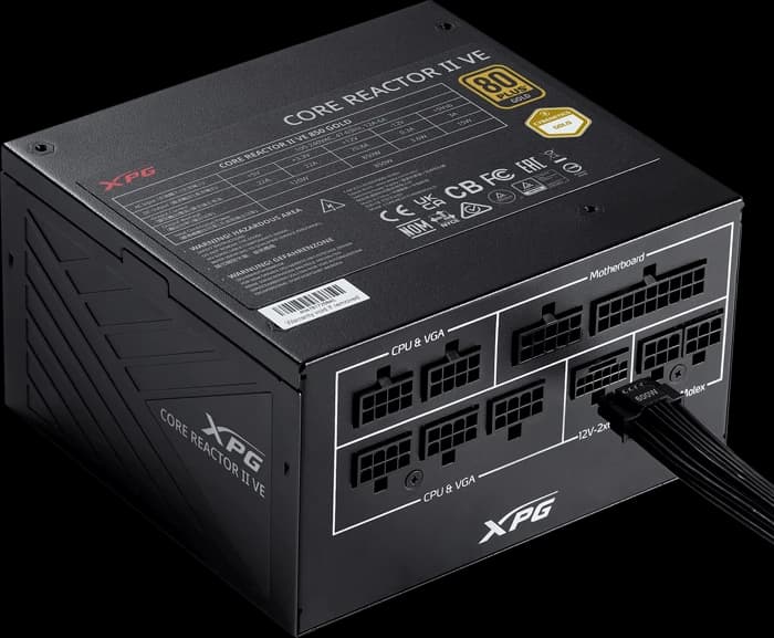 پاور 850 وات ADATA مدل XPG CORE REACTOR II VE 850G-BKCEU