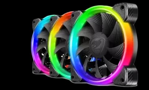 پک 3 تایی فن کیس Cougar مدل VORTEX RGB HPB 120