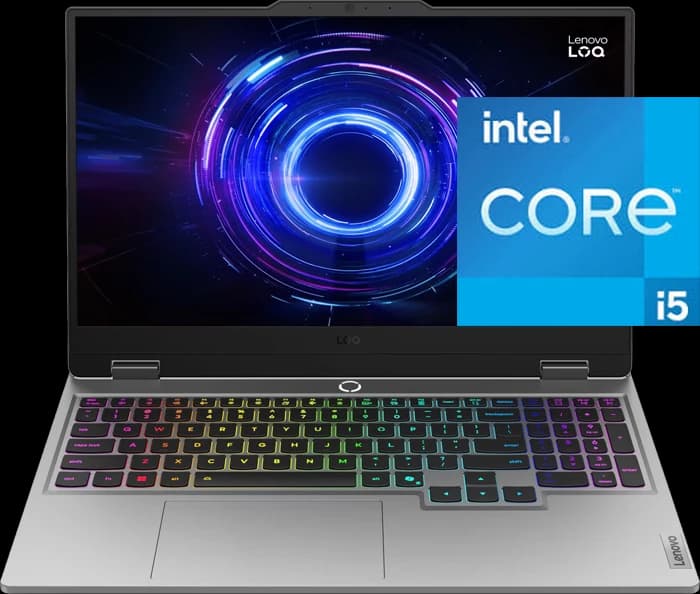 لپ تاپ گیمینگ 15.6 اینچ Lenovo مدل LOQ 15IRX10-83JE002KUS (Core i5 13450HX-16GB-512GB SSD-RTX5050-FHD)