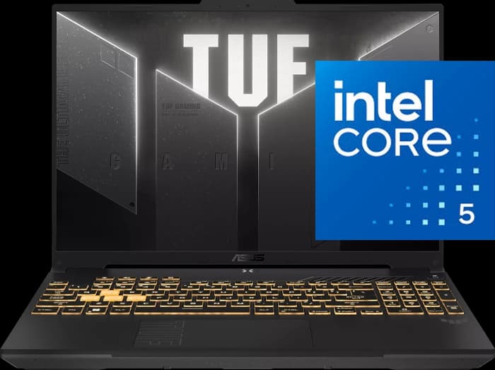 لپ تاپ گیمینگ 16 اینچ Asus مدل TUF GAMING F16 FX607VU-RL065 (Core 5 210H-16GB DDR5-1TB SSD-RTX4050-WUXGA)