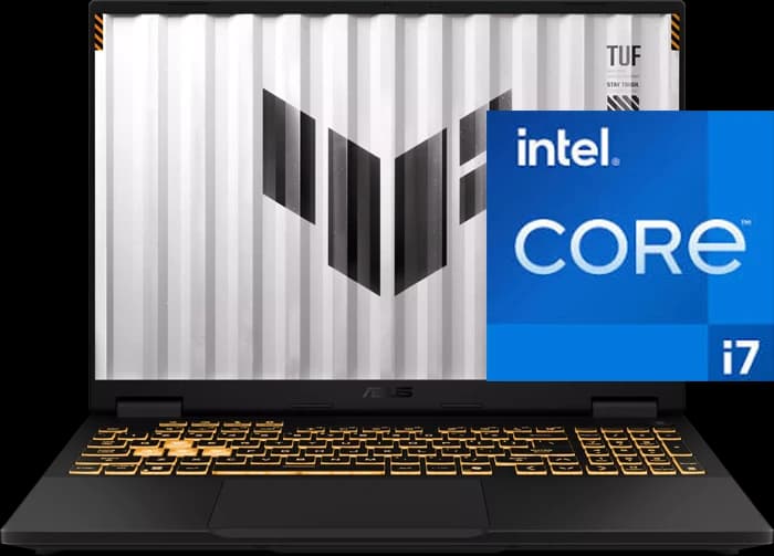 لپ تاپ گیمینگ ۱۶ اینچ Asus مدل TUF GAMING F16 FX608JMR (Core i7 14650HX-32GB-1TB SSD-RTX 5060-WUXGA-RGB Backlit)