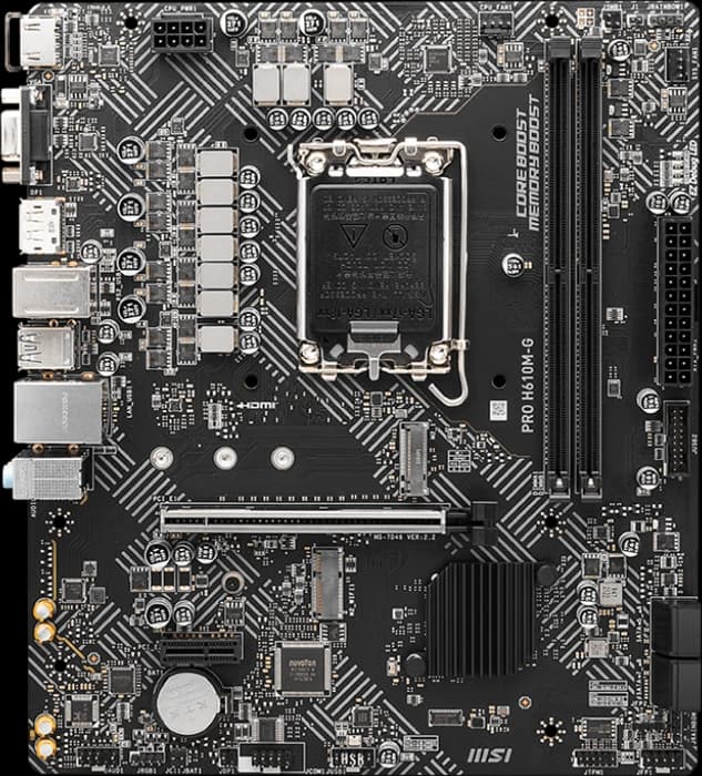 مادربرد MSI مدل PRO H610M-G DDR5