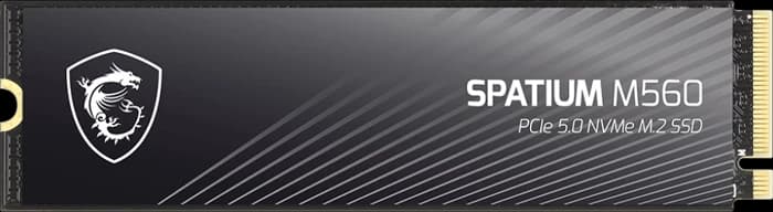حافظه SSD اینترنال 1 ترابایت MSI مدل SPATIUM M560