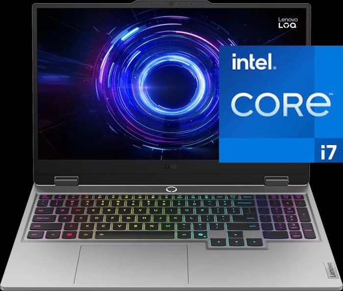 لپ تاپ گیمینگ 15.6 اینچ Lenovo مدل LOQ 15IRX10-83JE00H3AX (Core i7 14700HX-24GB-512GB SSD-RTX5050-FHD-Backlit)