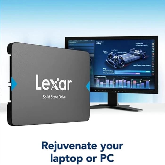 حافظه SSD اینترنال 128گیگابایت Lexar مدل NS100