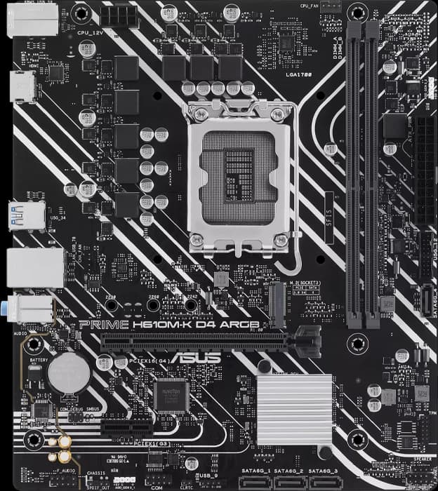 مادربرد Asus مدل PRIME H610M-K DDR4 ARGB