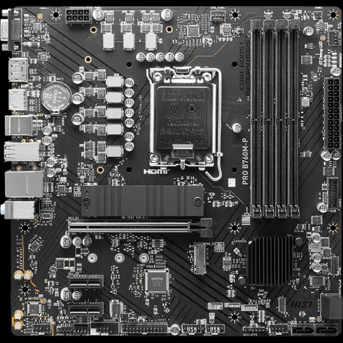 مادربرد MSI مدل PRO B760M-P DDR5