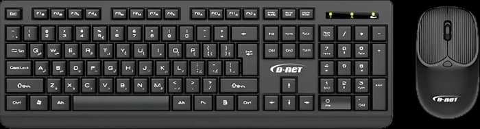 کیبورد و موس بی سیم D-net مدل DT-2024