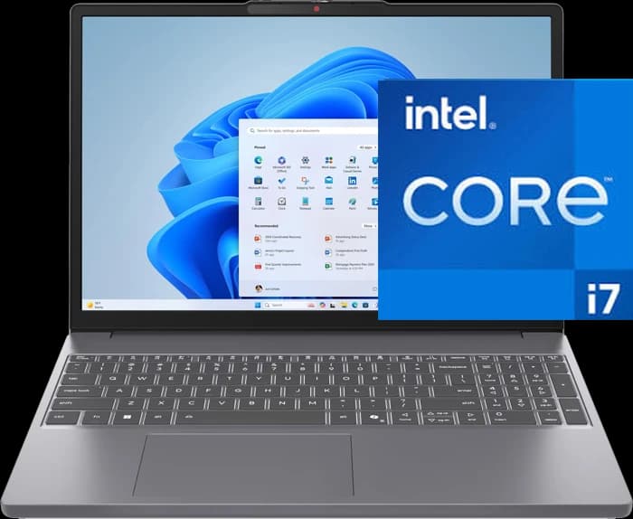 لپ تاپ 15.3 اینچ Lenovo مدل IdeaPad Slim 3 15IRH10-83K100DTPS (Core i7 13620H-16GB-512GB SSD-Intel UHD-WUXGA)