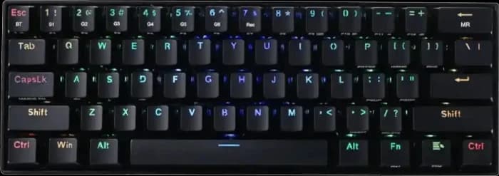 کیبورد مکانیکال گیمینگ بی سیم Redragon مدل Draconic Elite K530RGB-PRO با سوییچ آبی