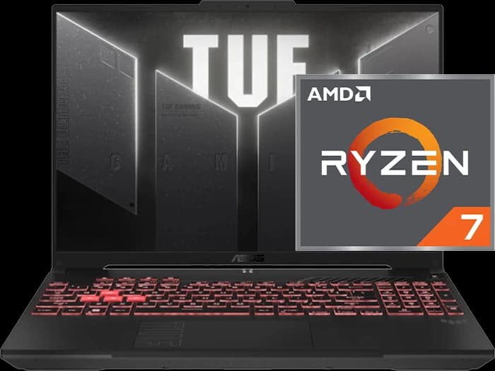 لپ تاپ گیمینگ 16 اینچ ASUS مدل TUF A16 FA607NUG-WH73 (R7 7445HS-16GB-512GB SSD-RTX 4050-FHD+-Backlit)