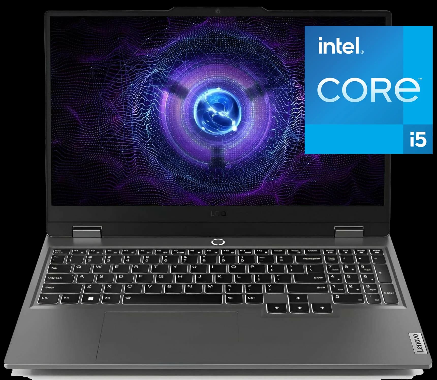 لپ تاپ گیمینگ 15.6 اینچ Lenovo مدل LOQ 15IRX9 83DV0073PS (Core i5 13450HX-16GB-512GB SSD-RTX3050-FHD-Backlit-MIL-STD)