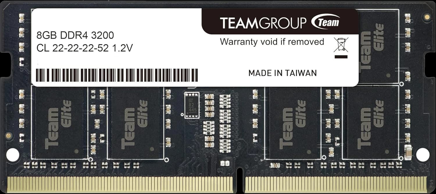 رم کامپیوتر 8 گیگابایت (8GB*1) TEAMGROUP مدل Elite DDR4 3200Mhz CL22