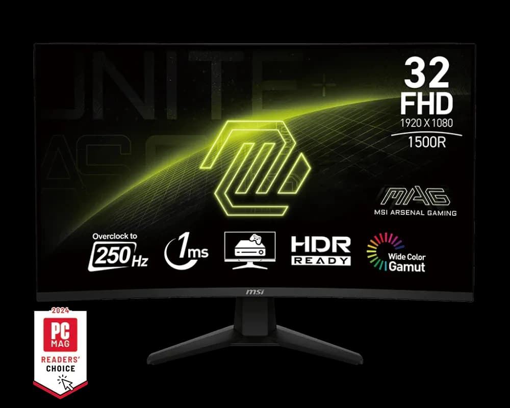 مانیتور گیمینگ 27 اینچ MSI مدل MAG 32C6X