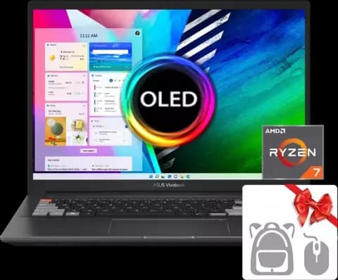 لپ تاپ 16 اینچ Asus مدل Vivobook Pro 16X OLED M7600QE - L2003