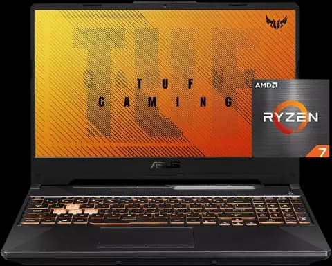 لپ تاپ گیمینگ 15.6 اینچ Asus مدل TUF Gaming A15 FA506IE - HN031