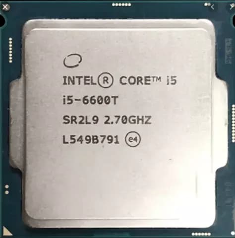 پردازنده  Intel مدل Core i5 6600T