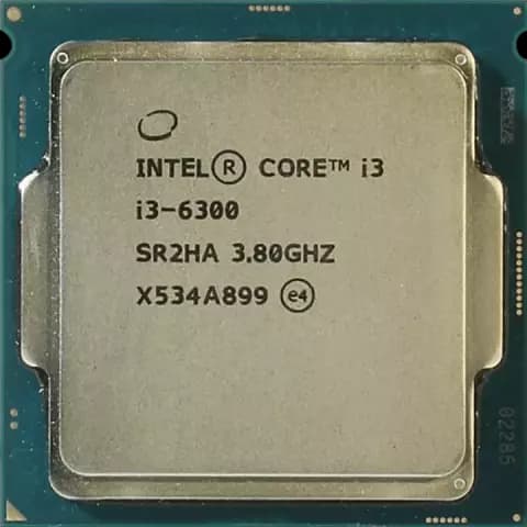 پردازنده  Intel مدل Core i3 6300