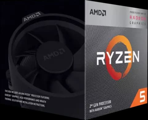 پردازنده 3.7 گیگاهرتز AMD مدل Ryzen 5 3400G