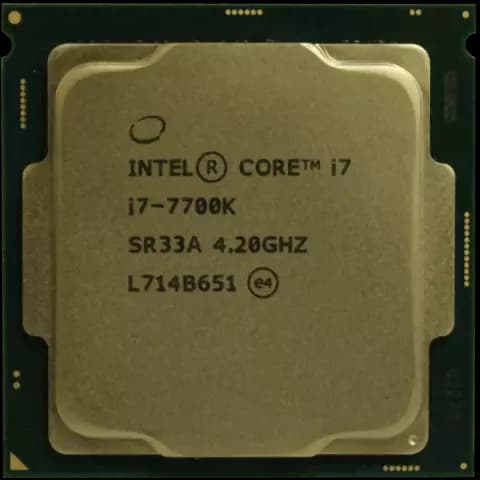 پردازنده 4.2گیگاهرتز Intel مدل Core i7 7700K