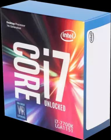 پردازنده 4.2 گیگاهرتز Intel مدل CORE i7 7700K