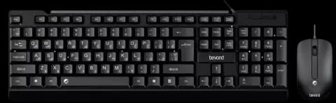کیبورد و موس سیمی Beyond مدل BMK-3939
