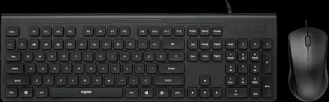 کیبورد و موس سیمی Rapoo مدل NX2100