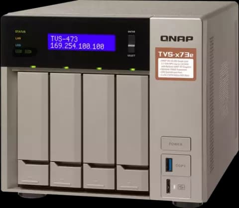 ذخیره ساز تحت شبکه  QNAP مدل  TVS-473E