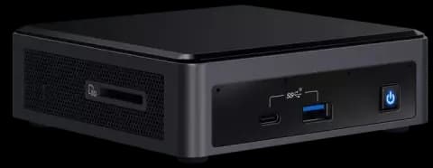 مینی پی سی INTEL مدل NUC KIT  i3 10110U-8GB-256GB SSD