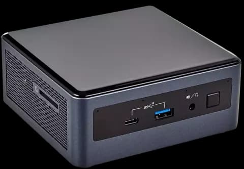 مینی پی سی INTEL مدل NUC KIT  i3 10110U-8GB-256GB SSD