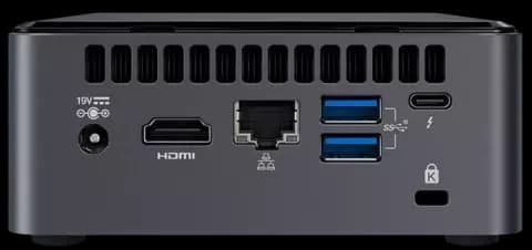 مینی پی سی INTEL مدل NUC KIT  i3 10110U-8GB-256GB SSD