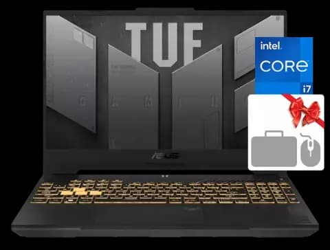 لپ تاپ گیمینگ 17.3 اینچ Asus مدل TUF Gaming F17 FX707VV4 - HX047