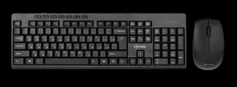 کیبورد و موس بی سیم Fater مدل CWN-4000B