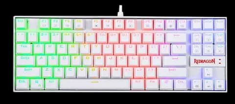 کیبورد سیمی گیمینگ Redragon مدل Kumara K552W-RGB-1 با سوییچ قرمز