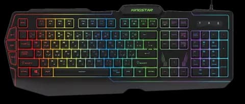 کیبورد سیمی گیمینگ Kingstar مدل KB172G