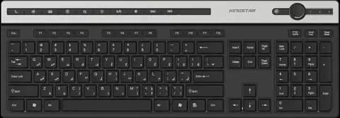 کیبورد بی سیم KINGSTAR مدل  KB92W