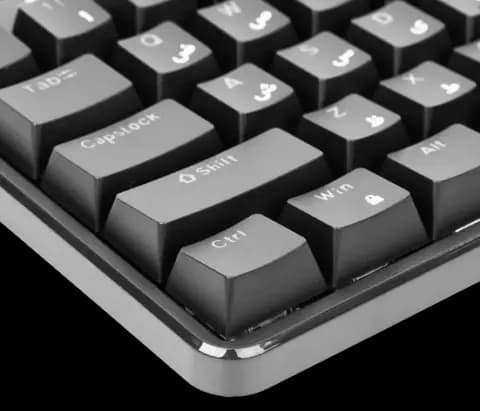 کیبورد سیمی گیمینگ Green مدل GK801-RGB با سوییچ آبی