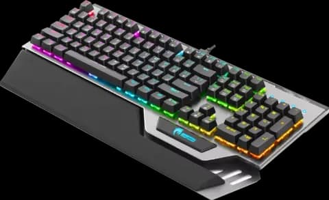 کیبورد سیمی گیمینگ Green مدل GK803-RGB با سوییچ آبی