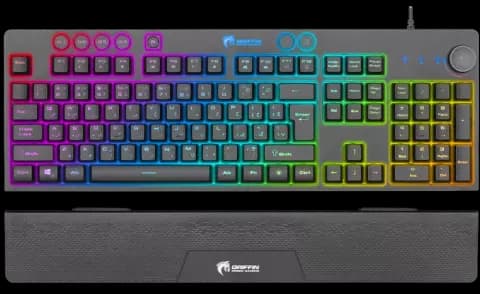 کیبورد سیمی گیمینگ Green مدل GK703-RGB