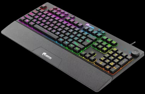 کیبورد سیمی گیمینگ Green مدل GK703-RGB