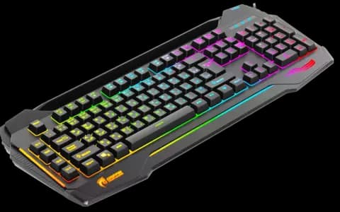کیبورد سیمی گیمینگ Green مدل GK702-RGB