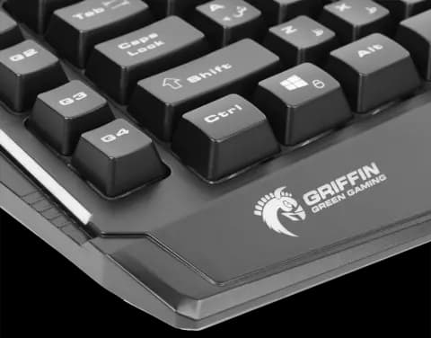 کیبورد سیمی گیمینگ Green مدل GK702-RGB