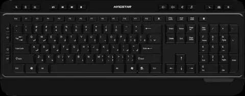 کیبورد بی سیم KINGSTAR مدل  KB97W