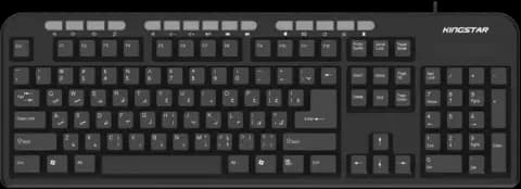 کیبورد سیمی KINGSTAR مدل  KB66