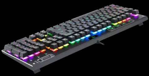 کیبورد سیمی گیمینگ T-DAGGER مدل Adriatic T-TGK316 با سوییچ قرمز