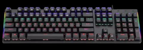 کیبورد سیمی گیمینگ T-Dagger مدل NAXOS T-TGK310 با سوییچ آبی