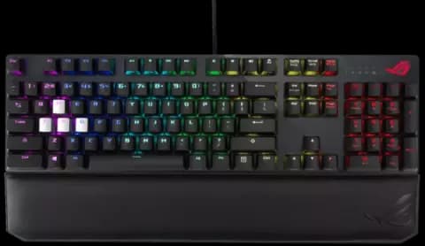 کیبورد سیمی گیمینگ Asus مدل ROG Strix Scope Deluxe
