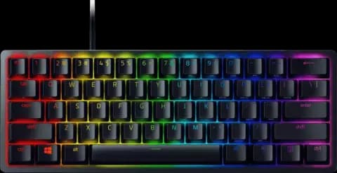 کیبورد سیمی گیمینگ Razer مدل Huntsman Mini با سوییچ قرمز