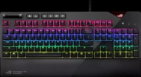کیبورد گیمینگ سیمی Asus مدل ROG STRIX FLARE با سوییچ Cherry MX RGB